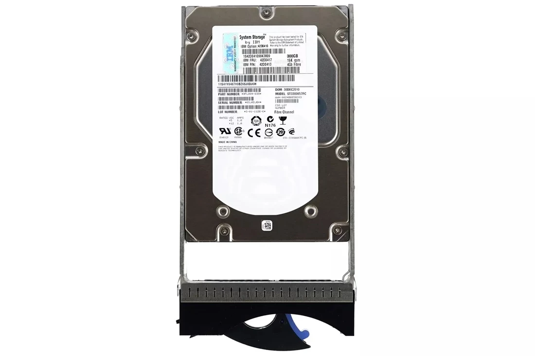 IBM 42D0417 Hard Drive 300 GB Fibre Channel Refurbished