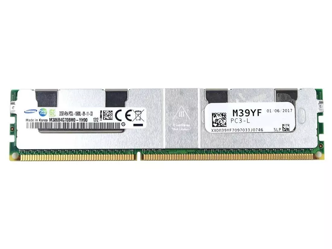 Samsung M386B4G70DM0-YK04 32GB PC3-12800 DDR3-1600MT/s 4RX4 ECC Memory