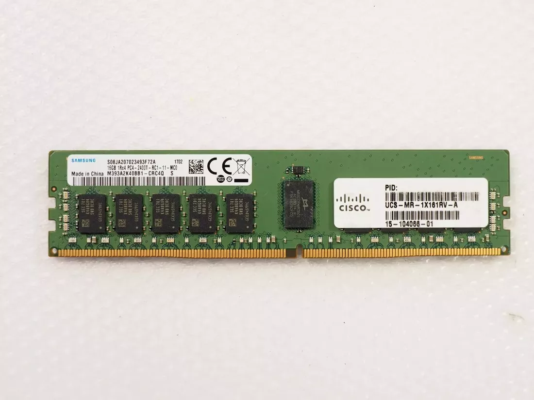 u003eSamsung M393A2K40BB1-CRC0Q 16GB PC4-19200 DDR4-2400Mbps 1RX4 ECC Memory New