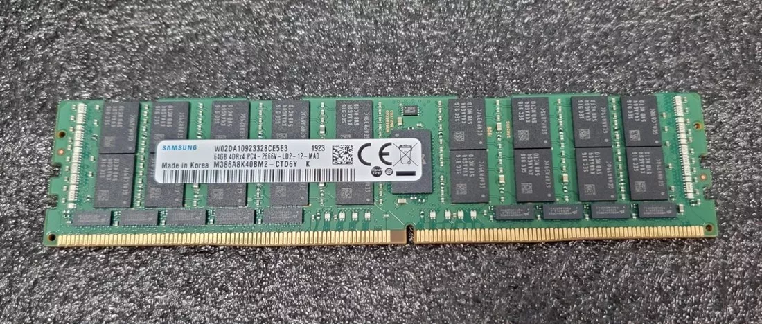 samsung M386A8K40BM2-CTD7Q 64GB 4RX4 PC4-2666V DDR4-21300 Memory New
