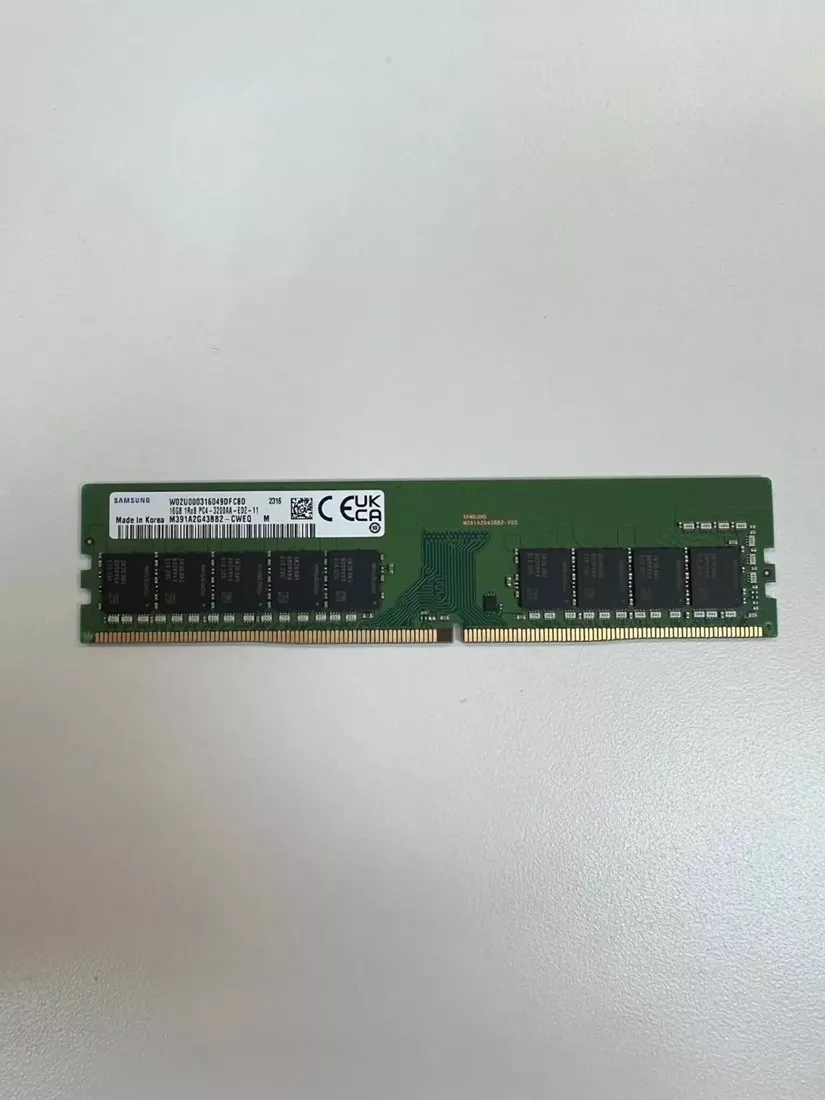 Samsung M391A2G43BB2-CWEQY 16GB DDR4 UDIMM 288-pin 3200Mbps Memory New