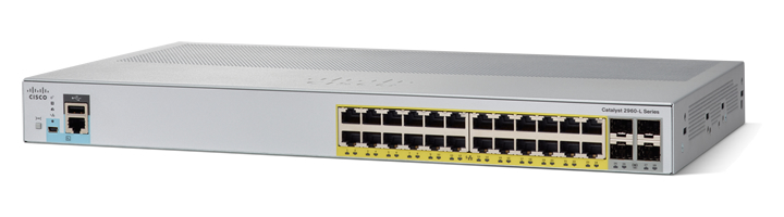 Cisco Ws C2960l 24ts Ll Catalyst 2960l 24ts Ll Managed Switch 24 Ports Serversupply Com