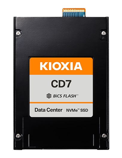 Kioxia KCD7XRJE7T68 CD7-R 7.68TB Read Intensive PCIe NVMe Ssd