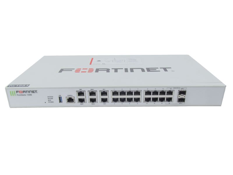 Fortinet FG-100E Fortigate-100e Network Security Appliance