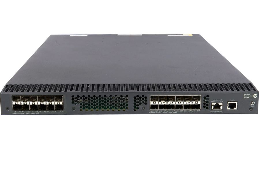 HPE JG296-61001 5920AF-24XG Managed Switch 24 1/10 Gb SFP+ Ports Ref