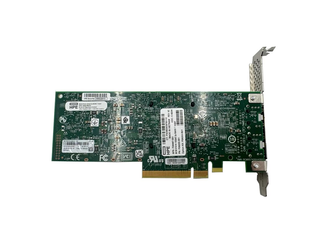 HPE P26253-B21 BCM57416 Eth 10GbE 2p Base-T Adapter